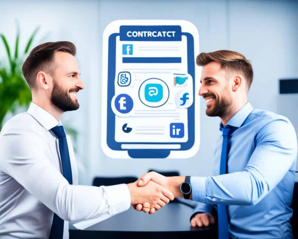 social media management contract